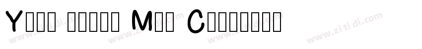 Yong sheng Mei Chee字体转换